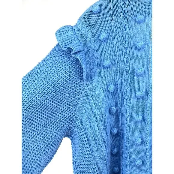 NWT Lily Pulitzer Blue Thistle Pull On Greta Sweater Size XL - Picture 12 of 12